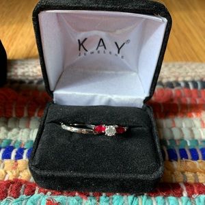 Custom Ruby and Diamond Set